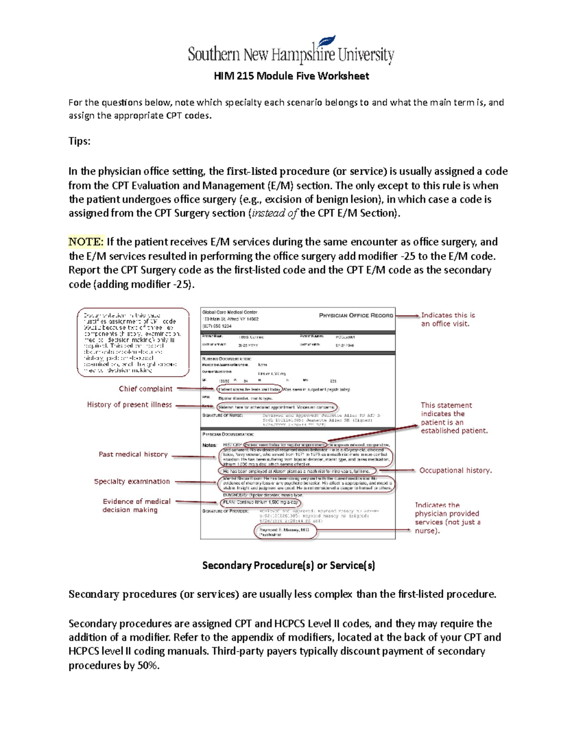 him-215-module-five-worksheet-him-215-module-five-worksheet-for-the