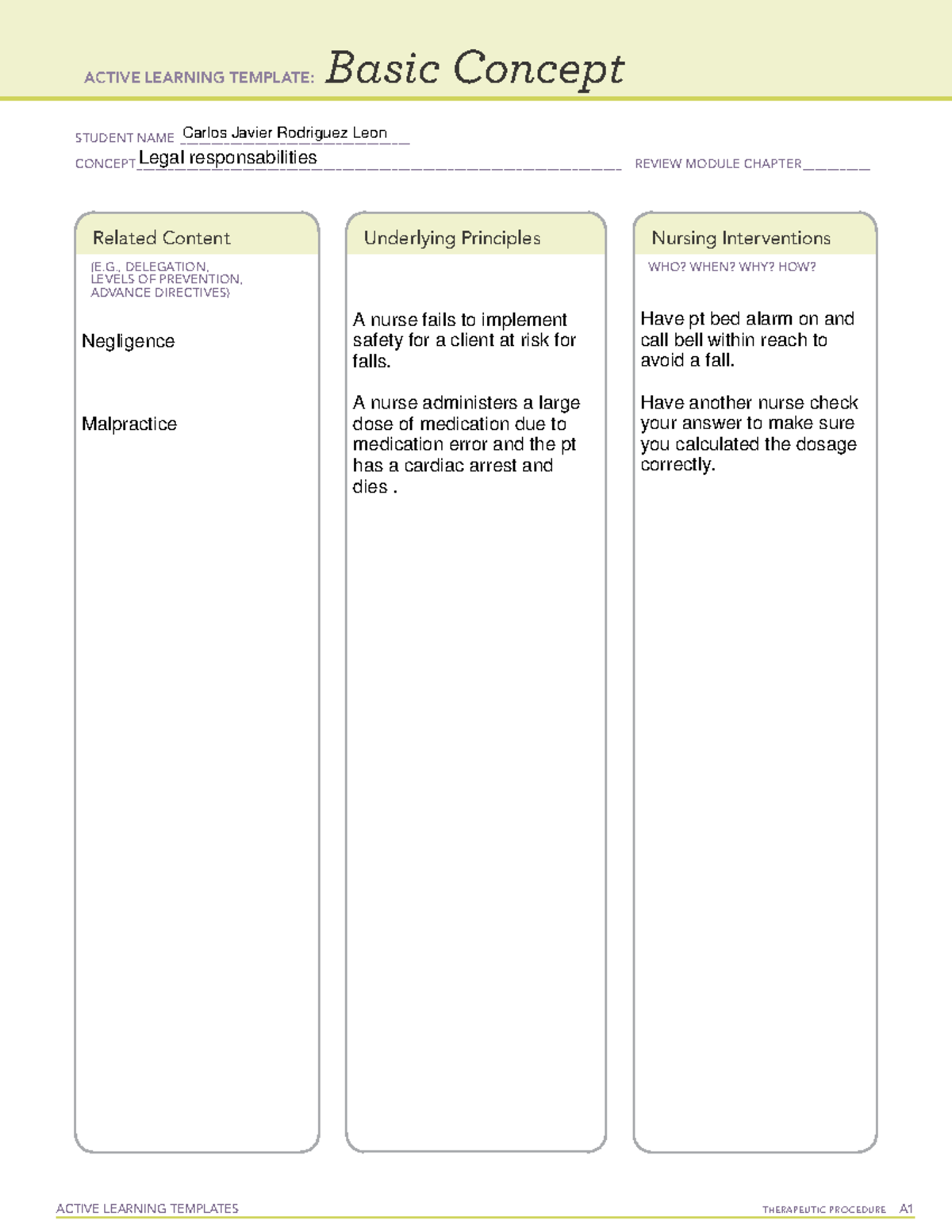 Template 5 - Required Assignments for the course. - MSN6010L - ACTIVE ...