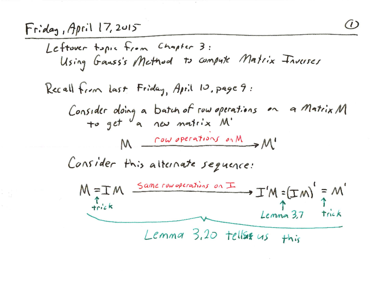 2015 .04.13 linear algebra 2014 2015 lecture notes 18 - MATH 411 - Studocu