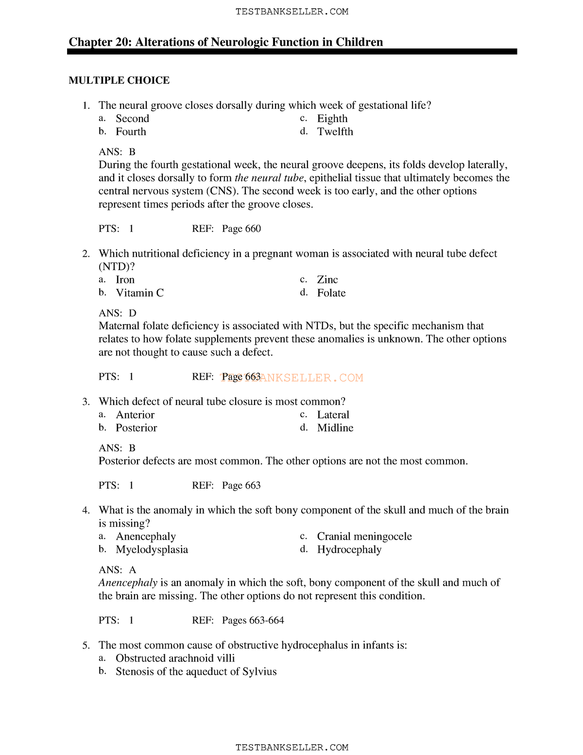 9780323402811-TEST-BANK\ 20 - TESTBANKSELLER Chapter 20: Alterations of ...