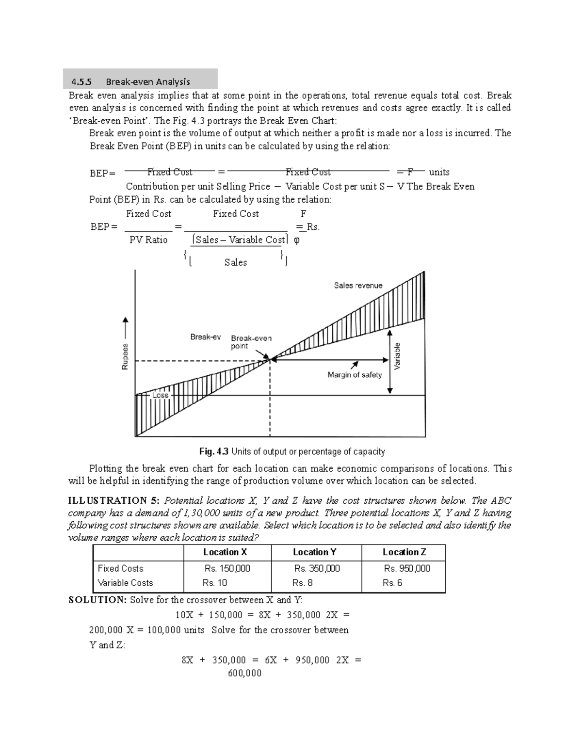 break-even-analysis-4-5-break-even-analysis-break-even-analysis