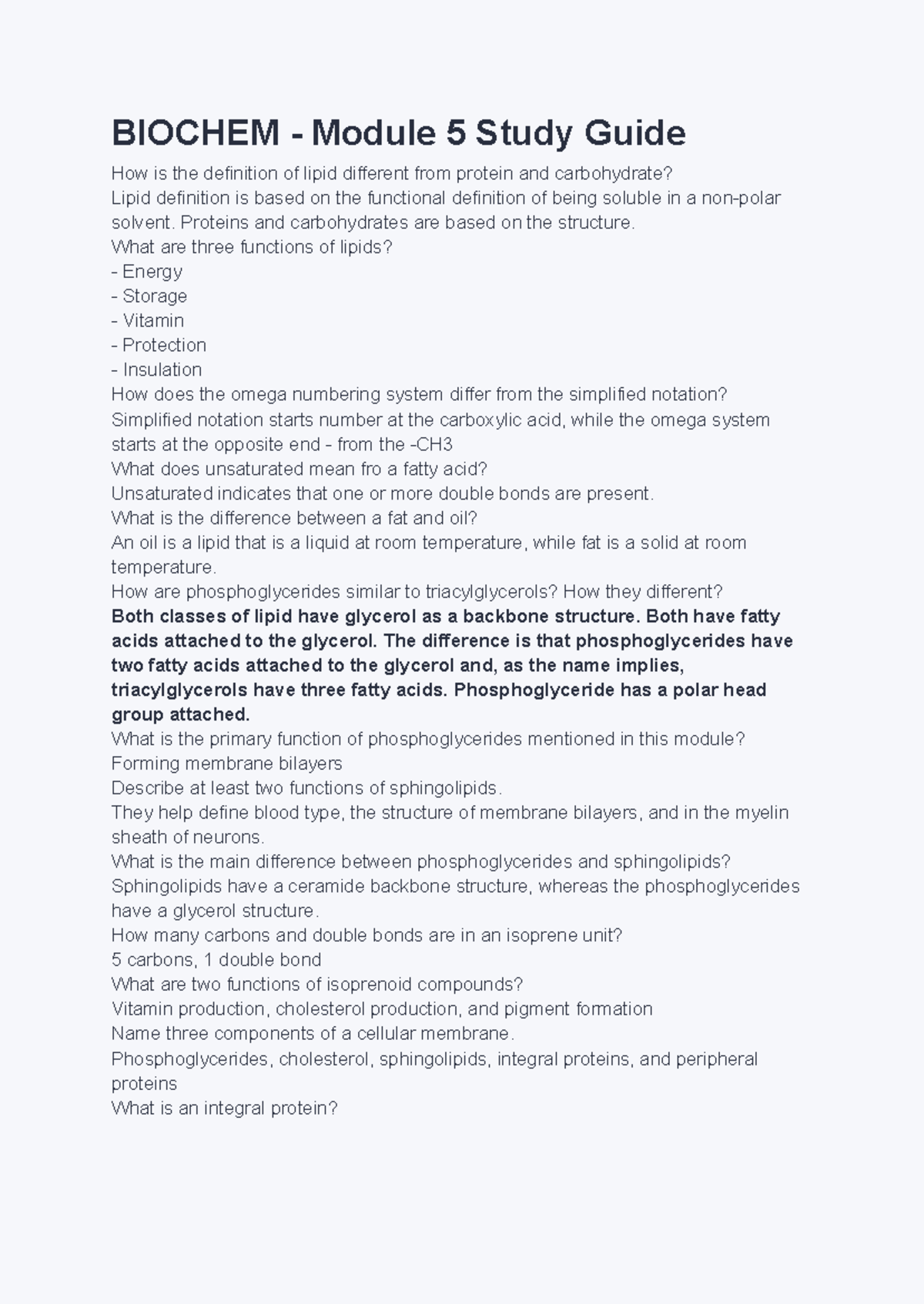 Bio QUESTION AND ANSWER 2024 GRADED A+ UPGRADES complete solution 100% ...