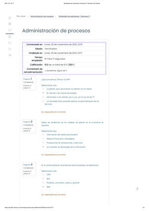 Examen Semana-3 Administración De Procesos - 20/7/23, 22:26 Modalidad ...