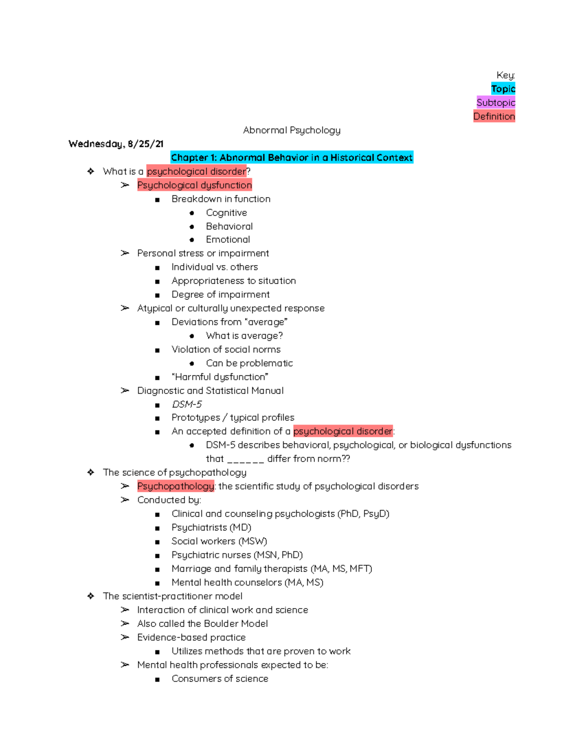 abnormal-ch-1-ch-2-ch-3-ch-7-key-topic-subtopic-definition