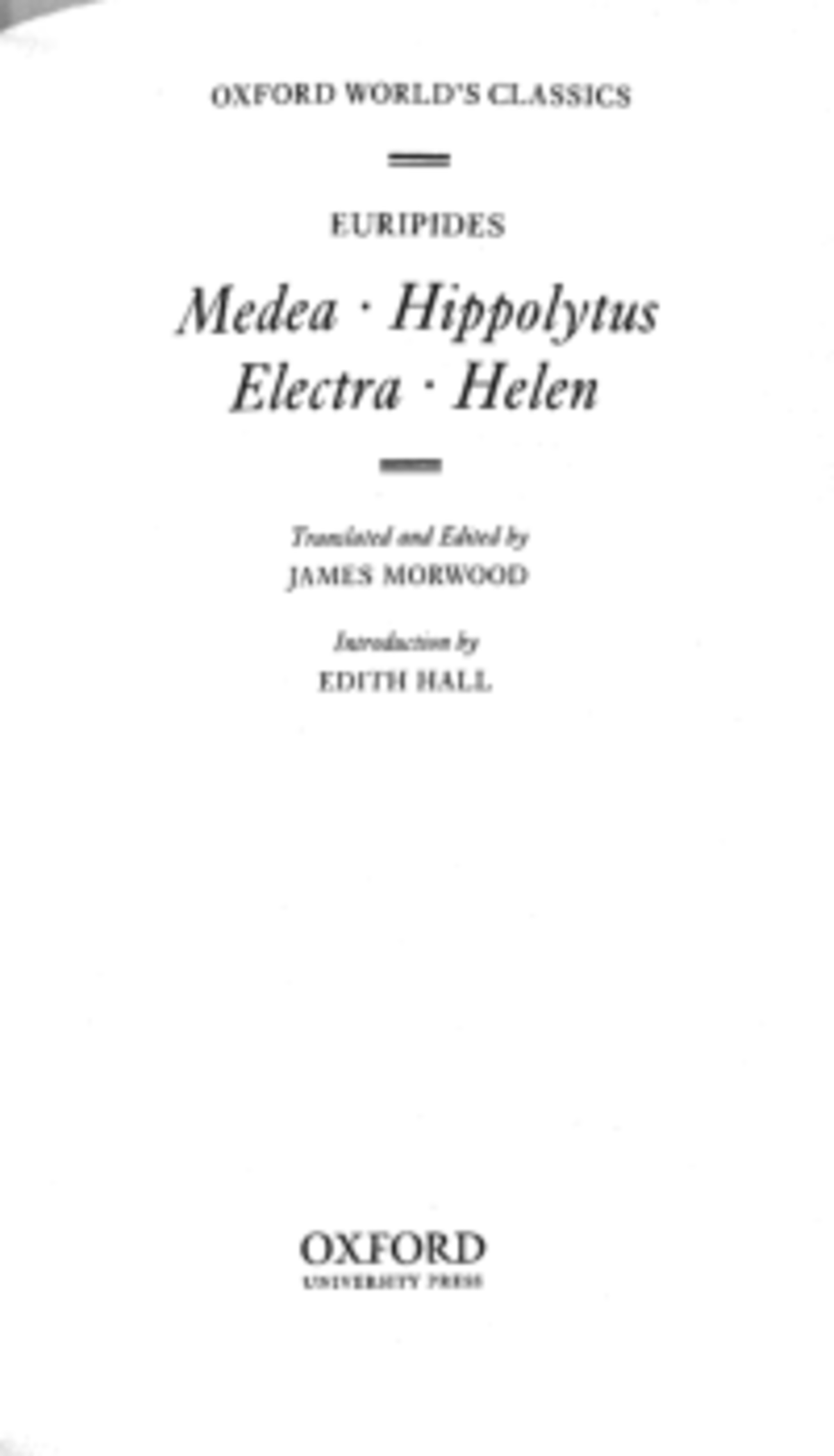 Euripides Medea notes - CLAS 109 - Studocu