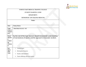 Emra sportsmedicine splint guide - BASELINE MATERIALS l Stockinette l ...