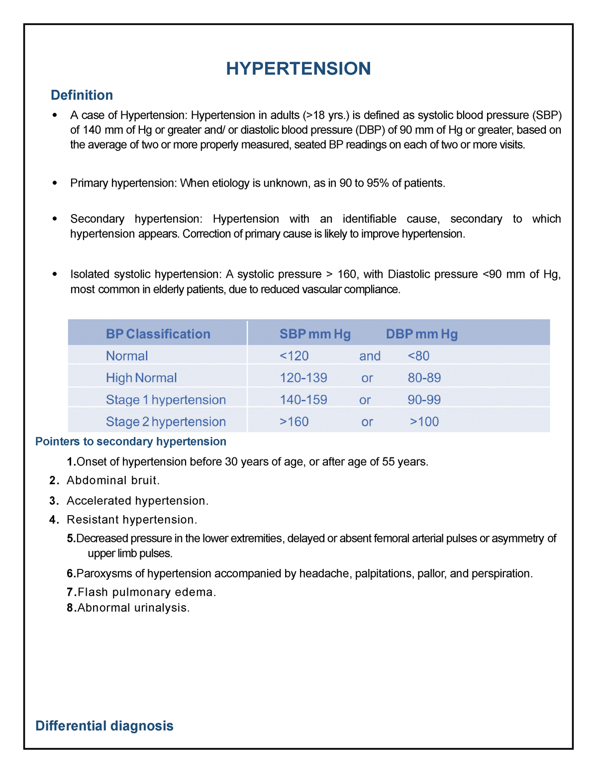 case study on hypertension pdf