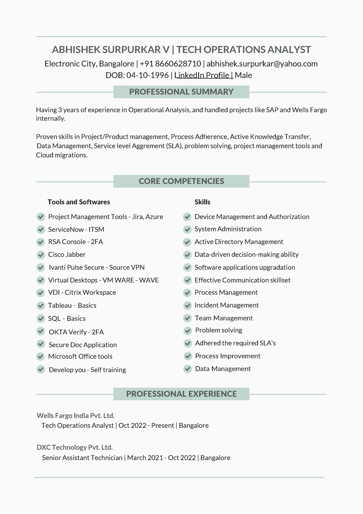 CV Abhishek 2024 PROFESSIONAL SUMMARY CORE COMPETENCIES PROFESSIONAL   Thumb 1200 1699 