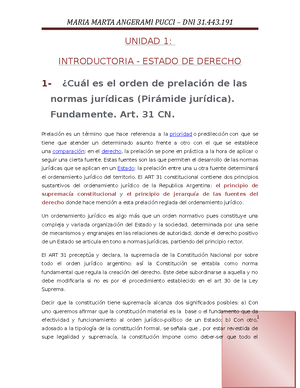 Handout 2 - Aahdhak - Derecho Constitucional – Cátedra 1 - B·sico B ...