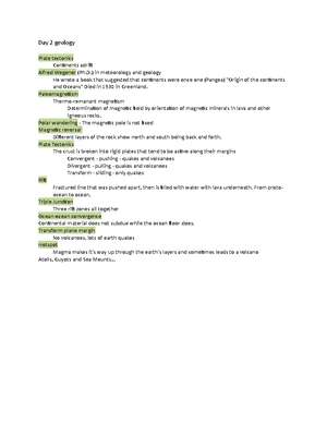 Geology 10 - Sedimentary Rocks - Sedimentary Rocks Sediments ...