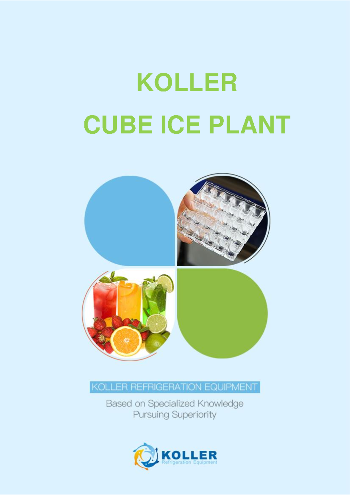 Koller CV3000 3 tons cube ice machine to Carlos KOLLER CUBE ICE PLANT