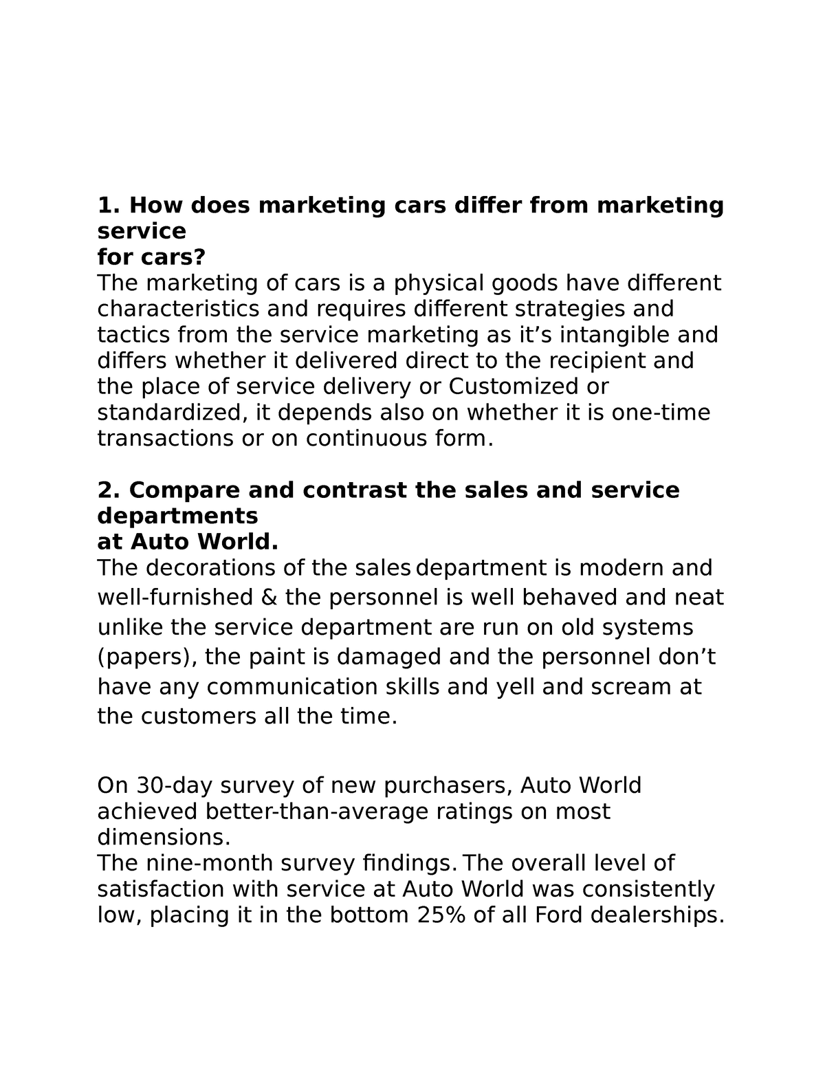 ford case study of marketing