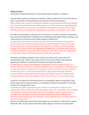 PSC465 Current Events Paper 3 (Heuristics and Political Behavior ...