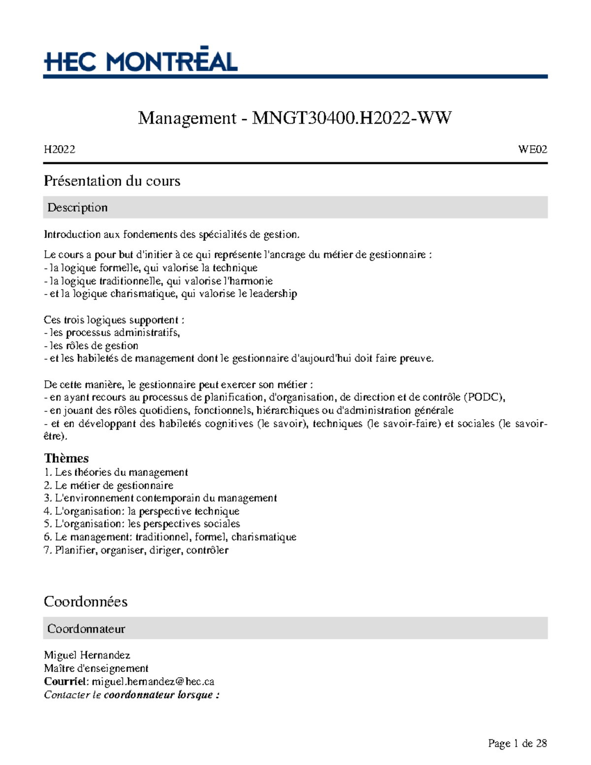 Zone De Cours Hec Montréal | Où puis-je trouver les plans de cours? – KRHRO