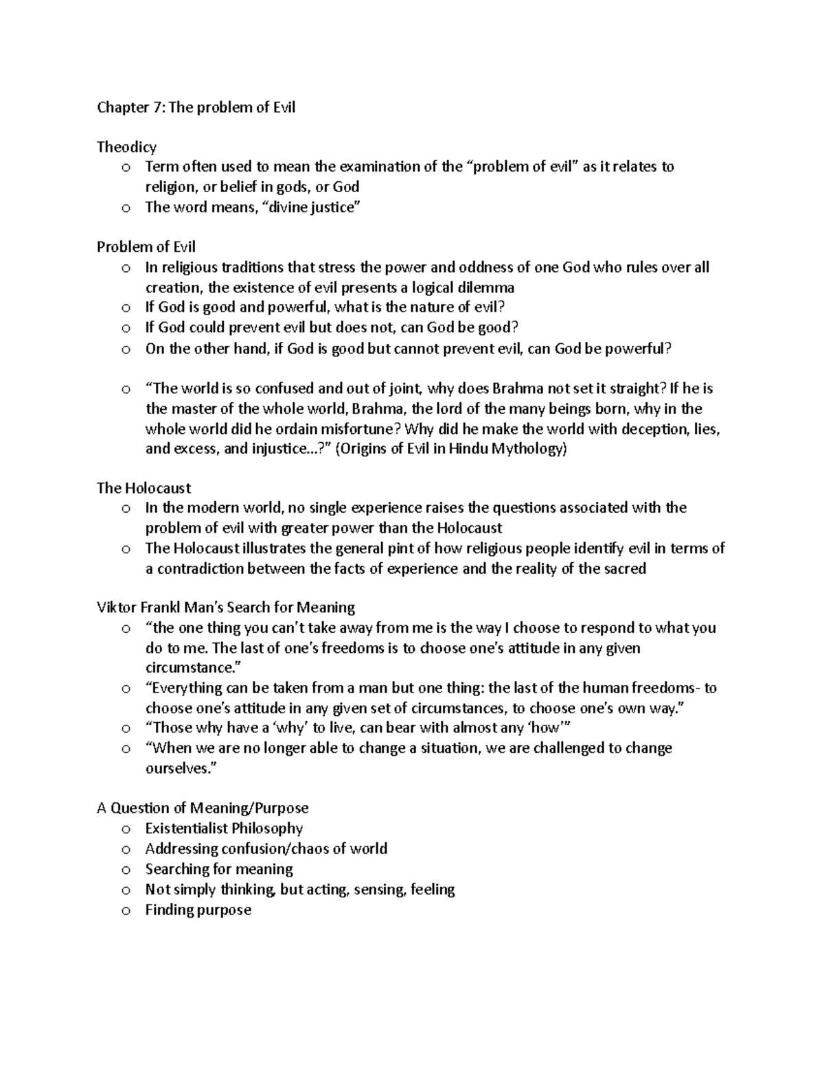 chapter-7-notes-chapter-7-the-problem-of-evil-theodicy-o-term