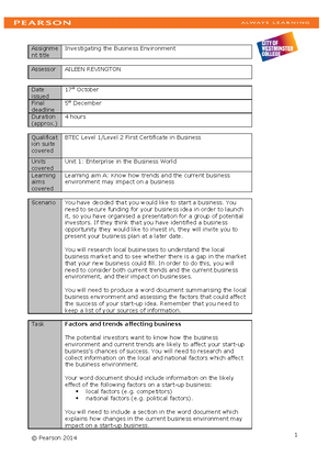 UNIT 5 International Business P1, 2, 3, 4, M1, 3, 2, D1 - Unit 5 ...