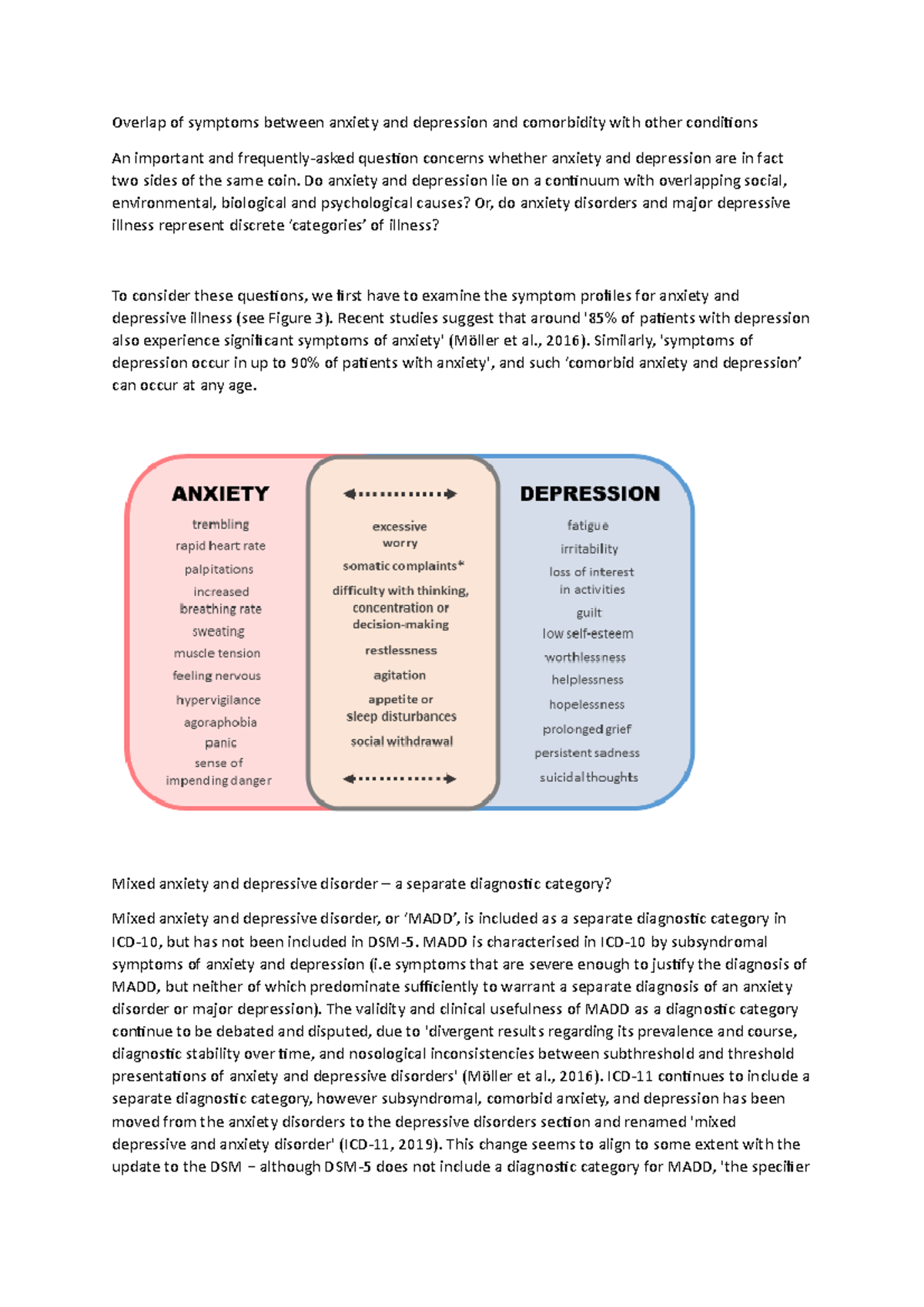 Exploring The Relationship Between Anxiety And Depression Part 2 ...