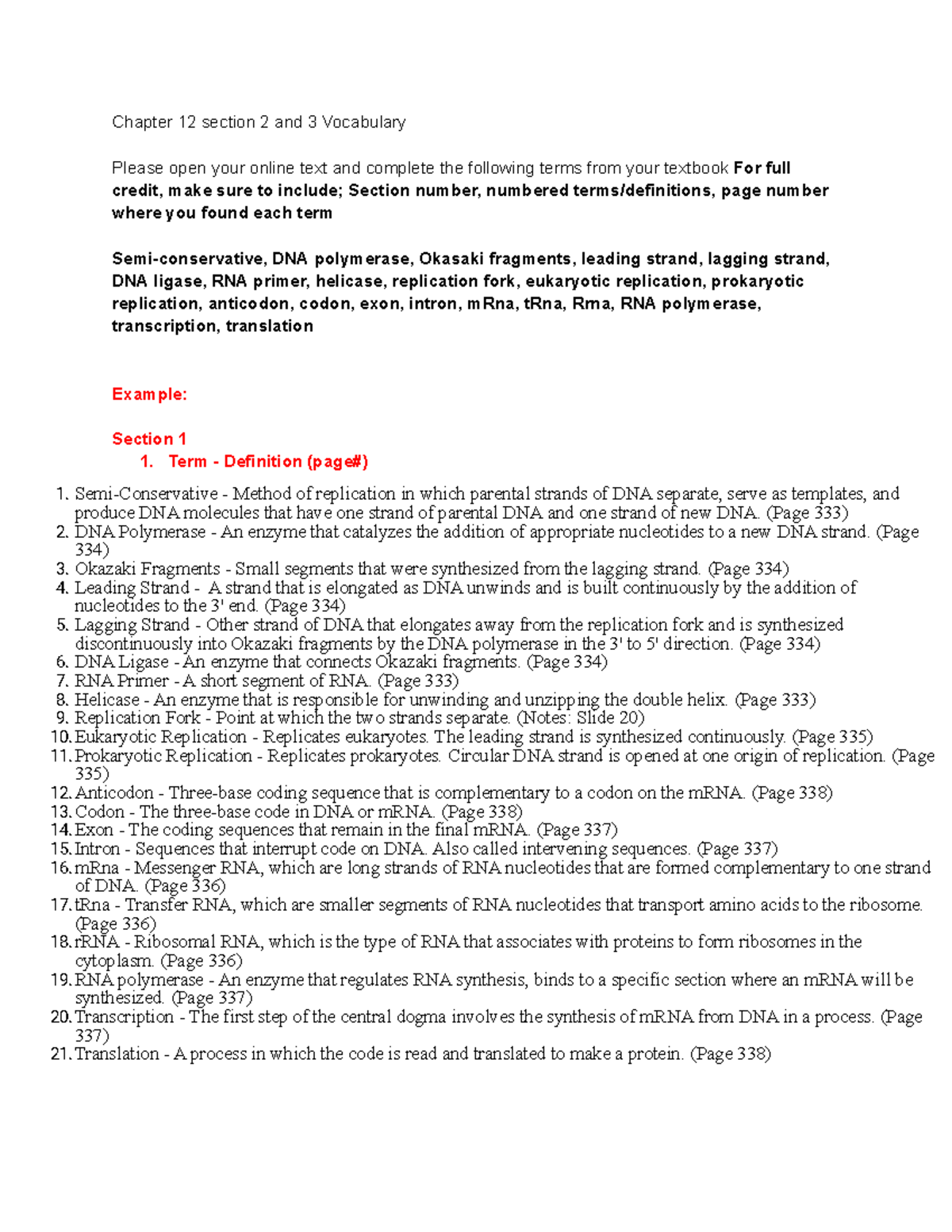 Chapter+12+section+2+and+3+Vocabulary - Chapter 12 section 2 and 3 ...