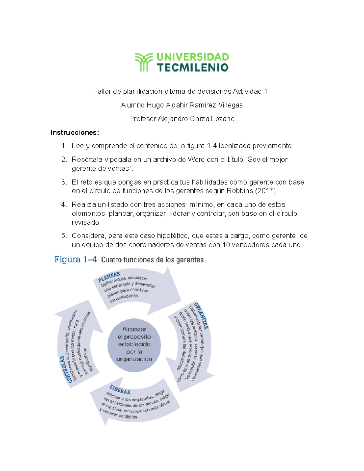 Taller de planificación y toma de decisiones Actividad 1 - Recórtala y ...