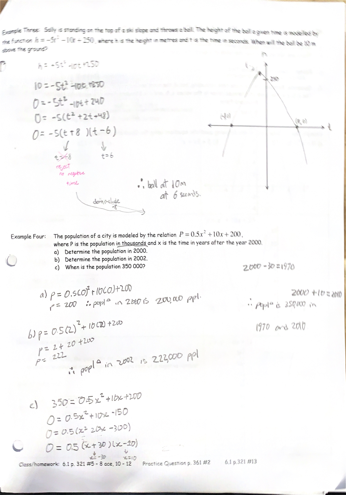 Math unit 3 - math - MATH2C03 - Studocu