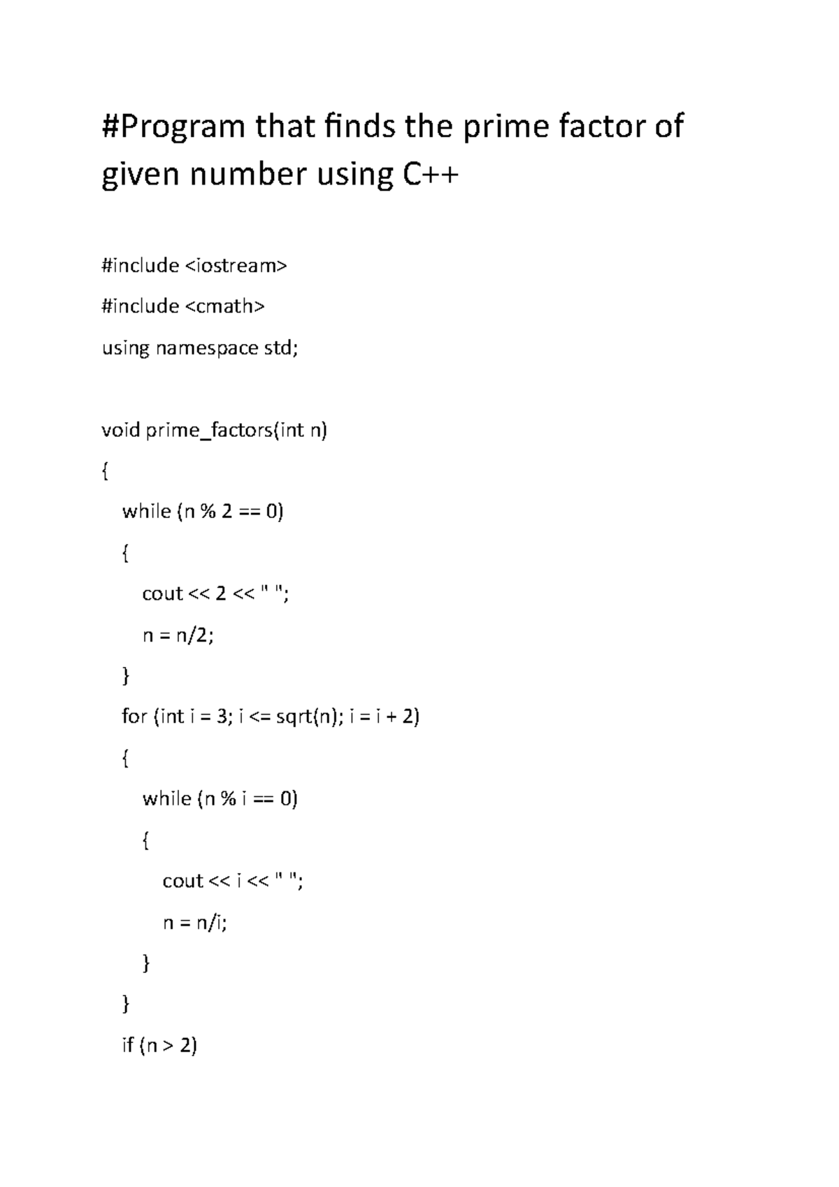 prime-factor-of-c-program-that-finds-the-prime-factor-of-given