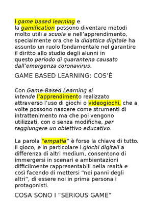 Giocare insieme con le parole didattica dell italiano GIOCARE CON LE PAROLE CAP. 1 IMPARARE Studocu