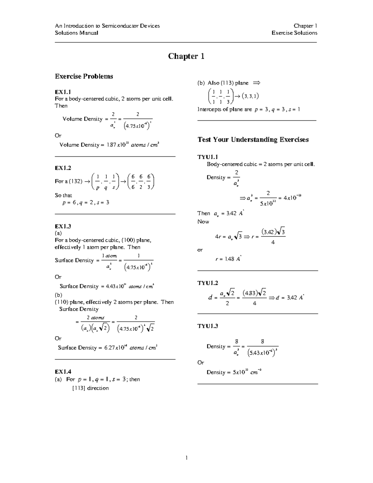 Semiconductor Physics And Devices 3rd Edition