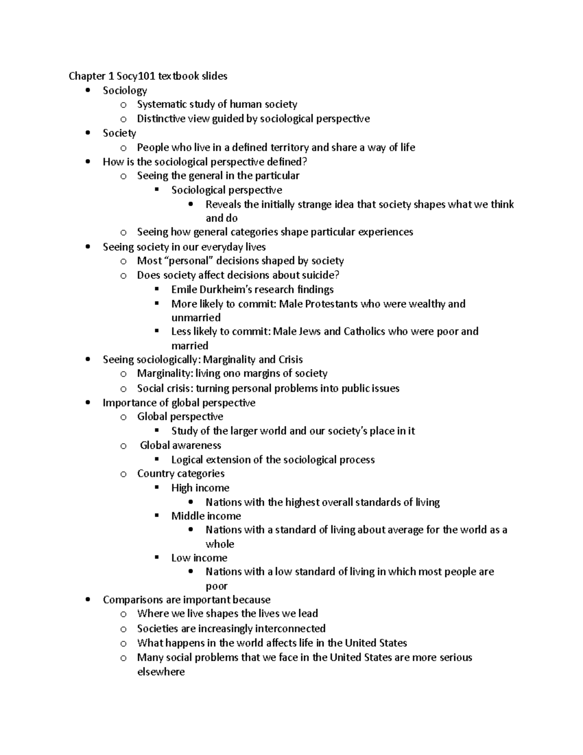 Chapter 1 Socy101 Textbook Slides - Chapter 1 Socy101 Textbook Slides ...