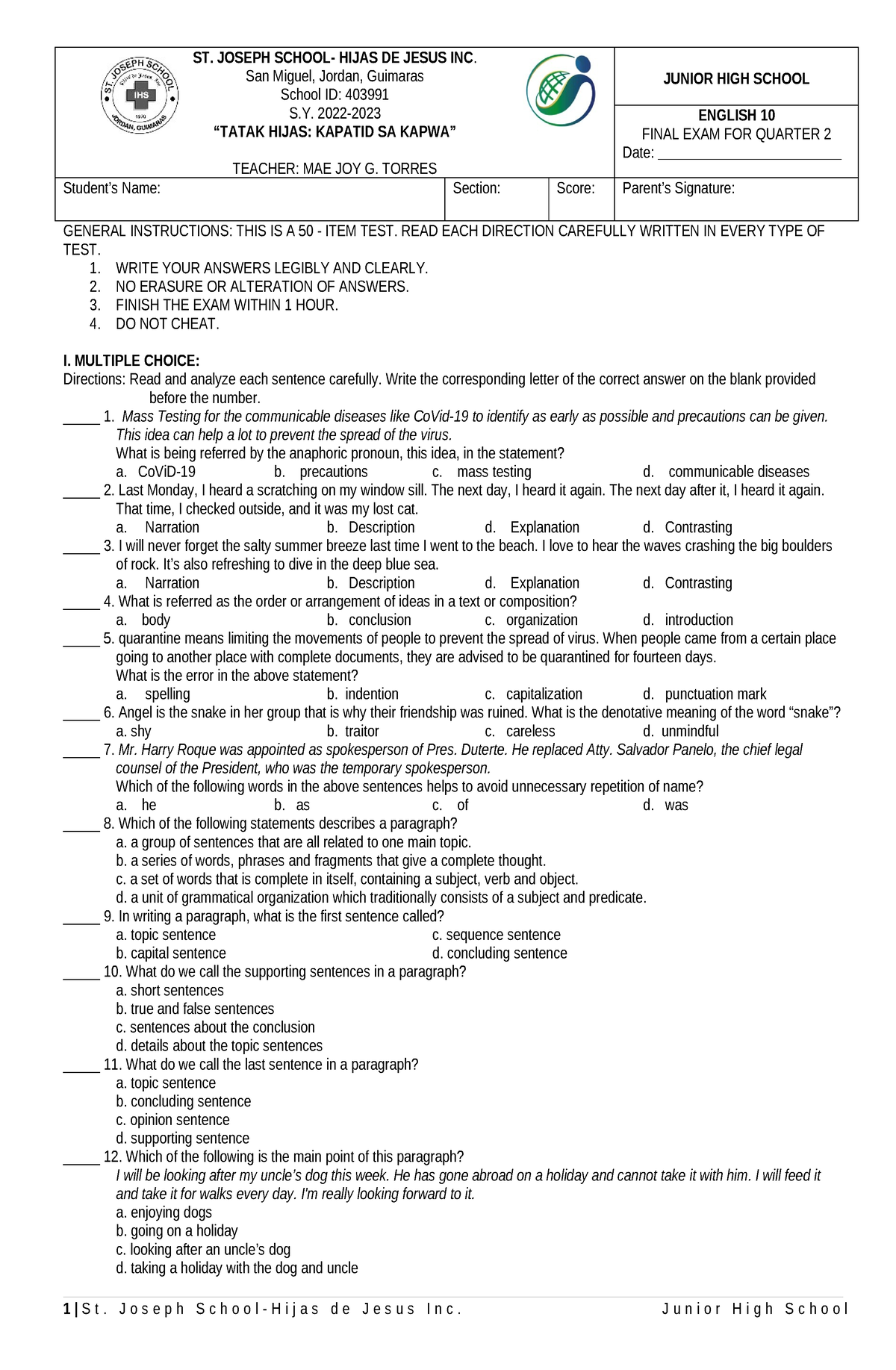 grade-10-english-summative-test-general-instructions-this-is-a-50