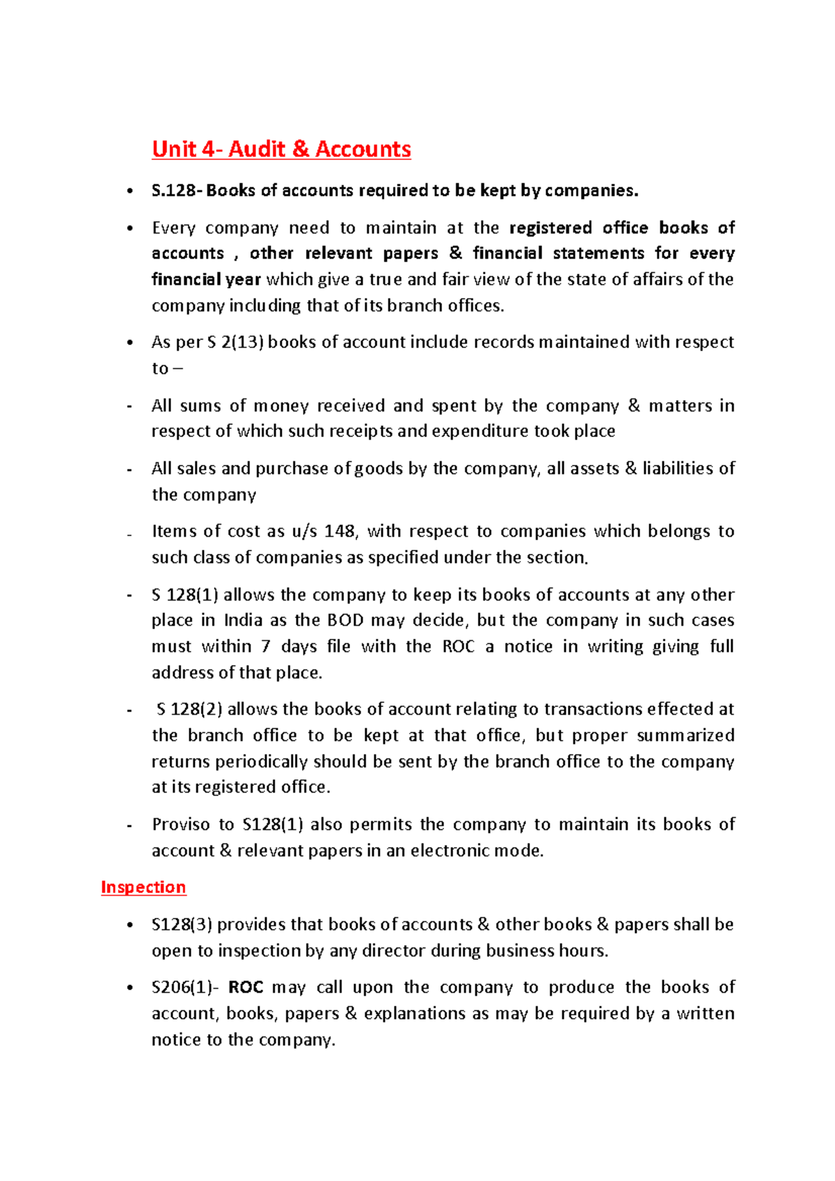 ComAudit & Accounts15 Unit 4 Audit & Accounts S Books of