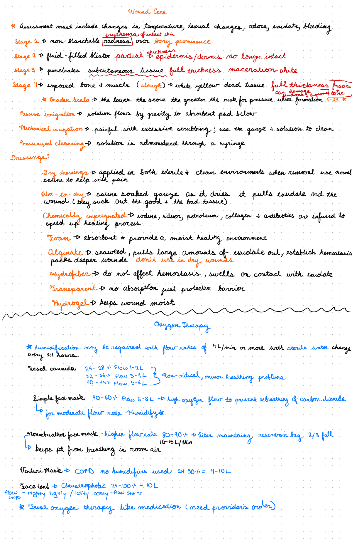 Untitled - This set of notes contain notes from nursing fundamentals ...