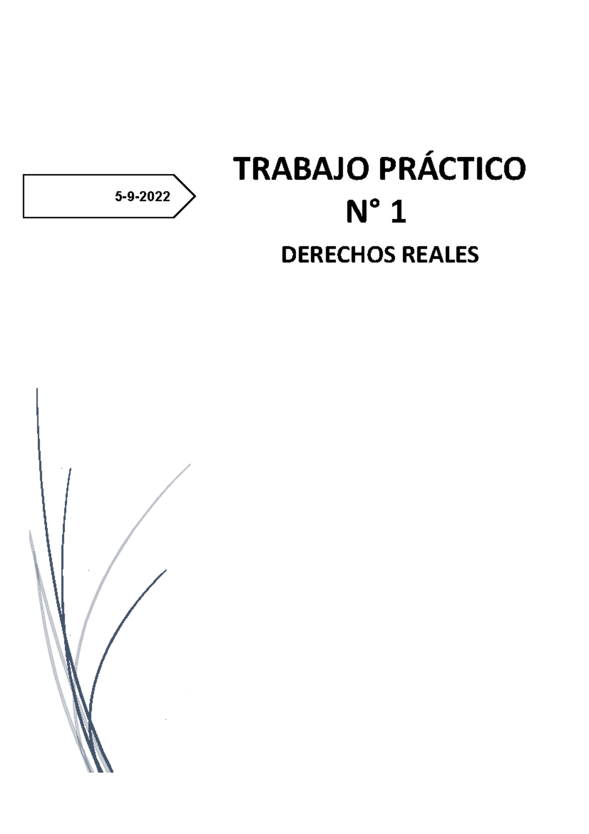 TP-1- Reales Grupal-90% - 5-9- TRABAJO PRÁCTICO N° 1 DERECHOS REALES ...