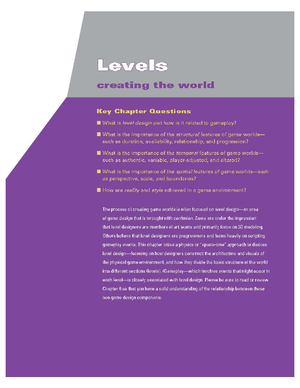 Game development essentials Chapter six - WBG370 - Studocu