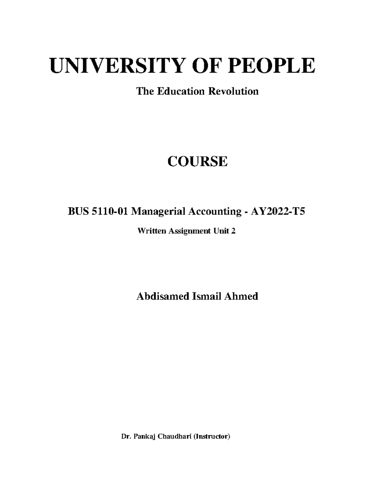 uprtou assignment book