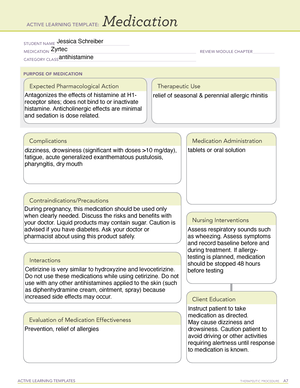 Cefazolin - med sheets - ACTIVE LEARNING TEMPLATES Medication STUDENT ...