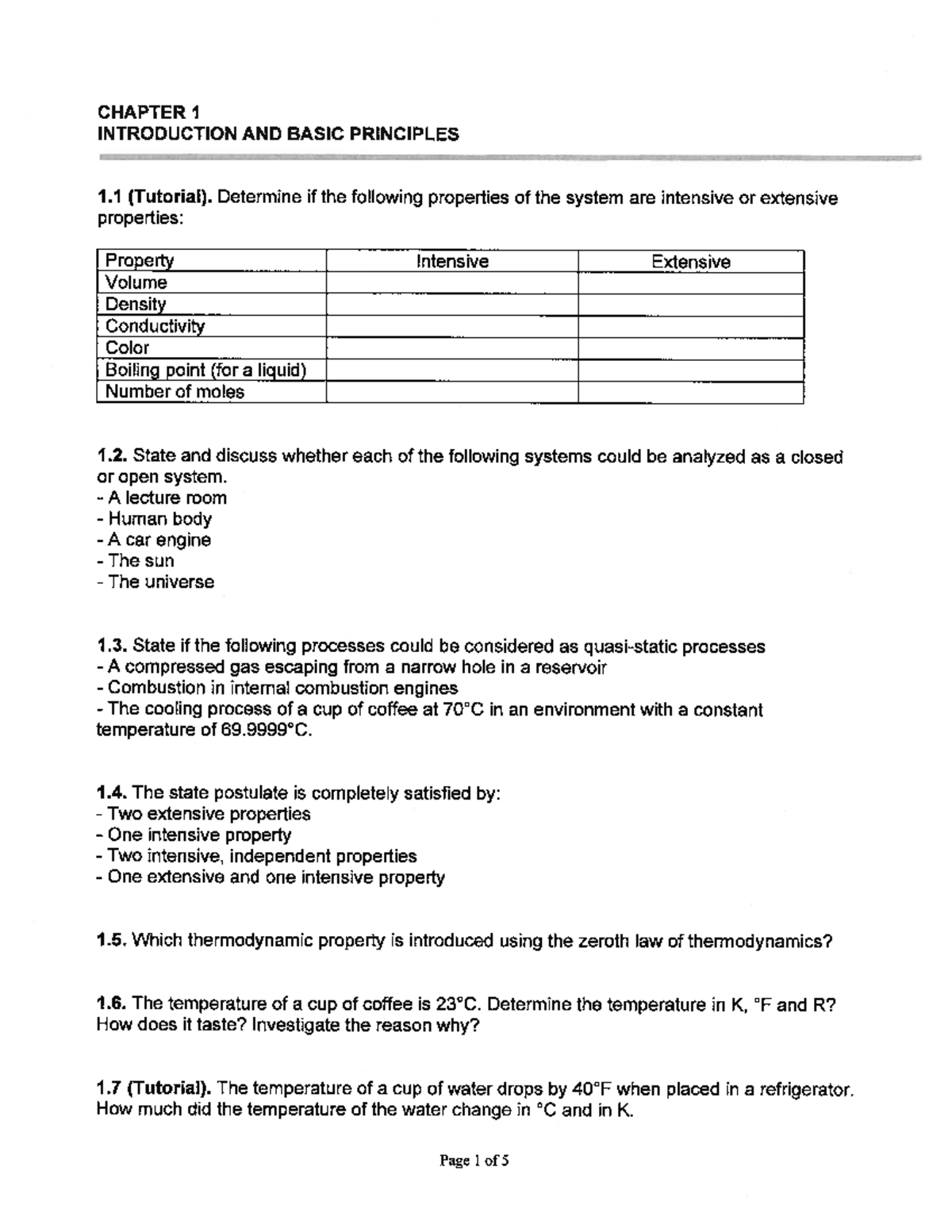 Chapter 1 Solutions - ENGR 251 - Studocu