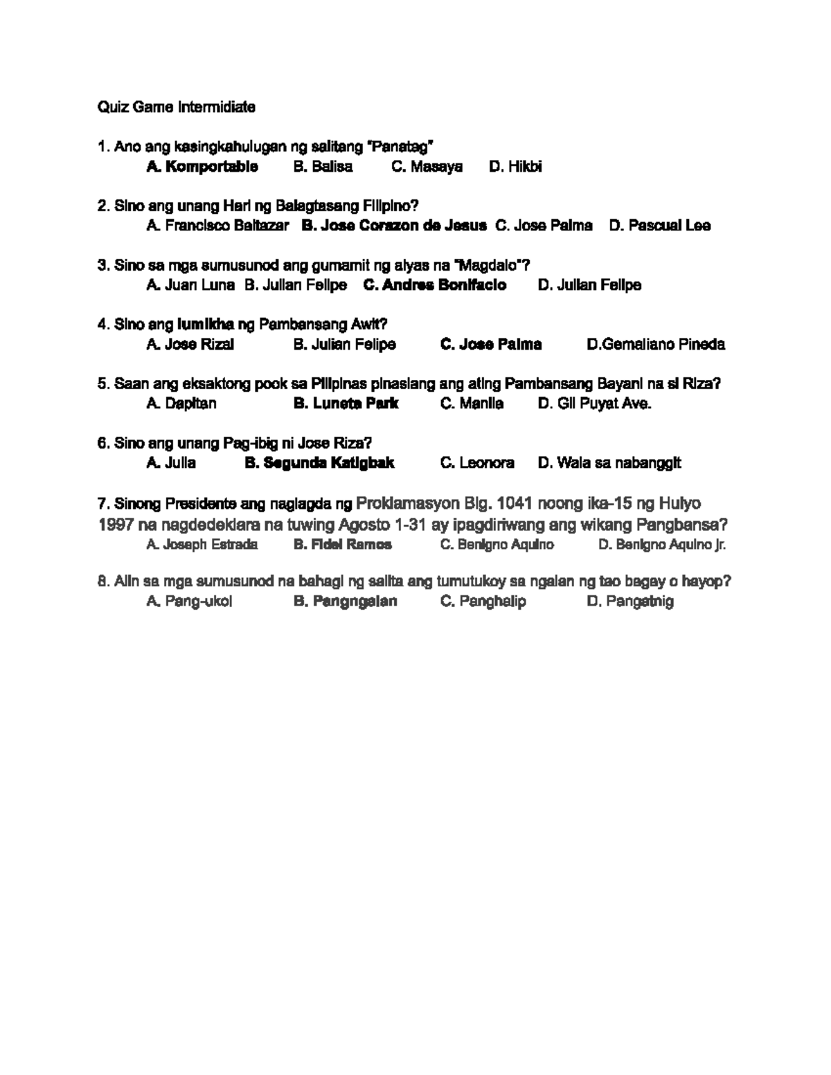 buwan-ng-wika-intermediate-high-school-studocu