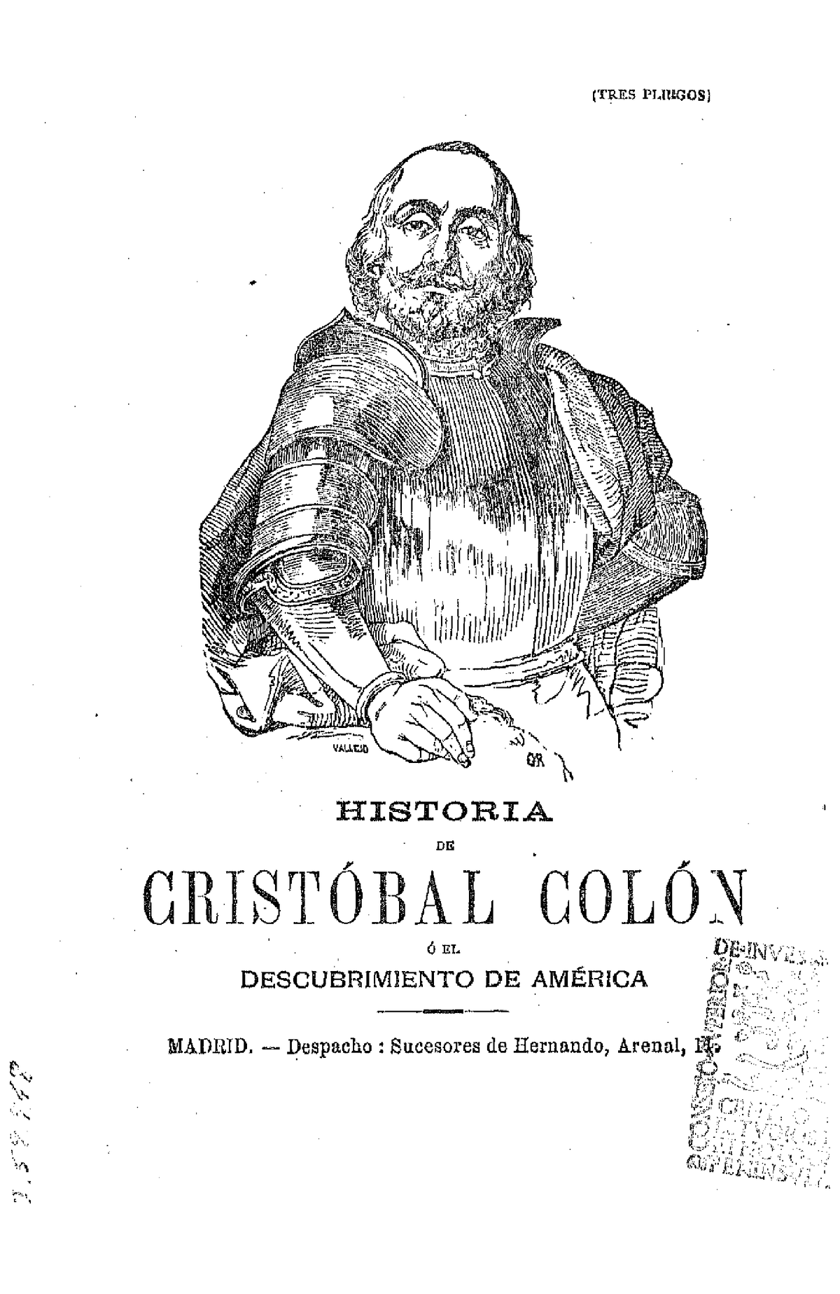 Historia De Colon - (TRES PU1K30S) HISTORIA DE CRIST”BAL COL”N '. ” EL ...