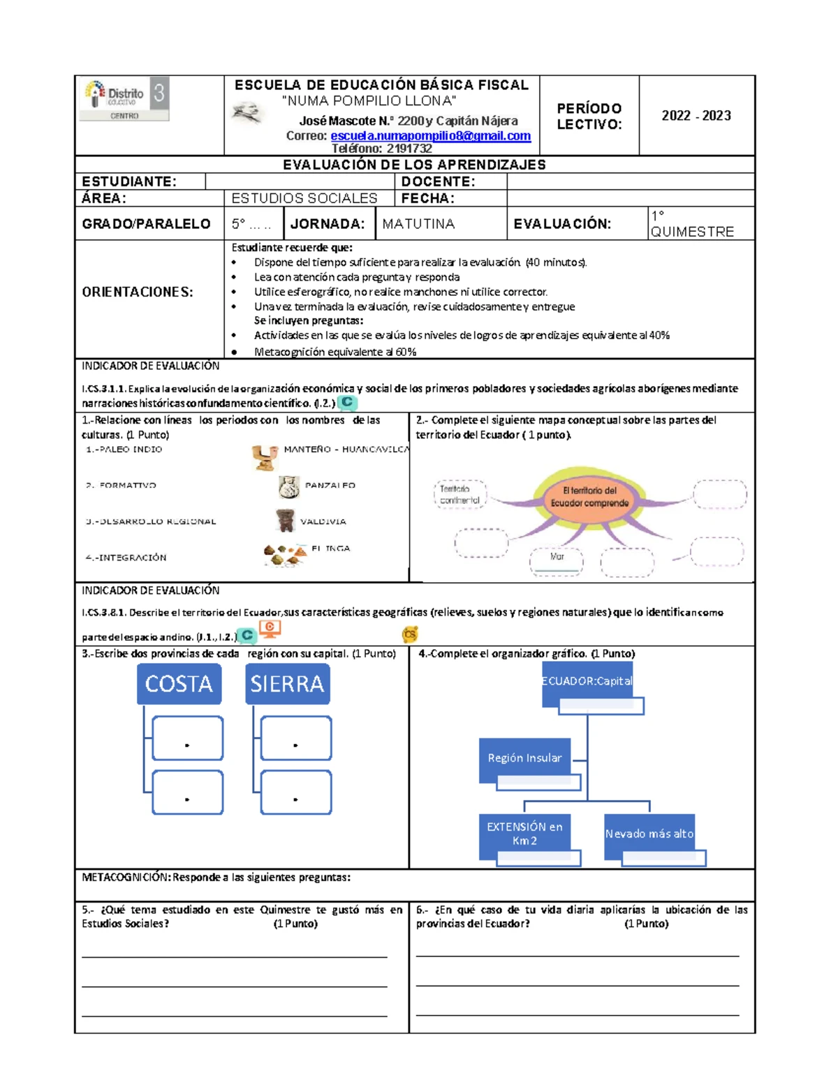 Planificacion 1er Trimestre 9° CCSS 2023 - PLANIFICACIÓN ...