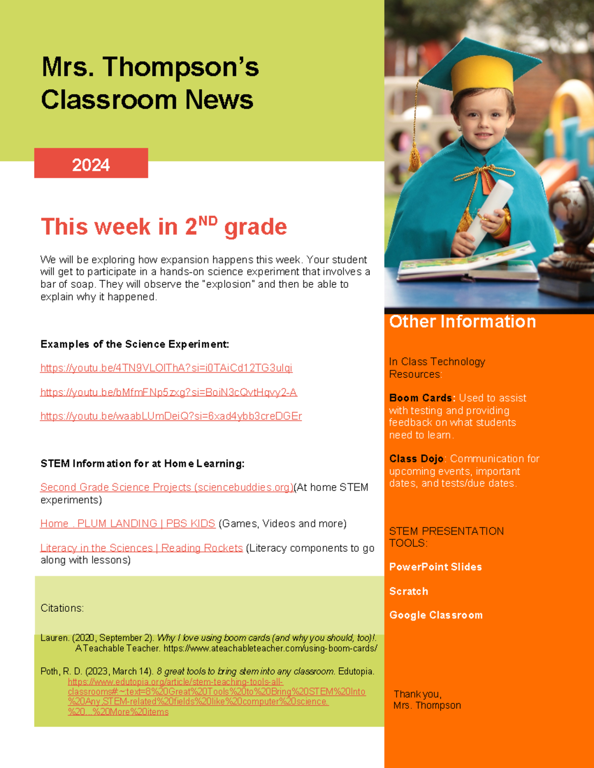 Class News STEM Mrs Thompson S Classroom News 2024 This Week In 2 ND   Thumb 1200 1553 