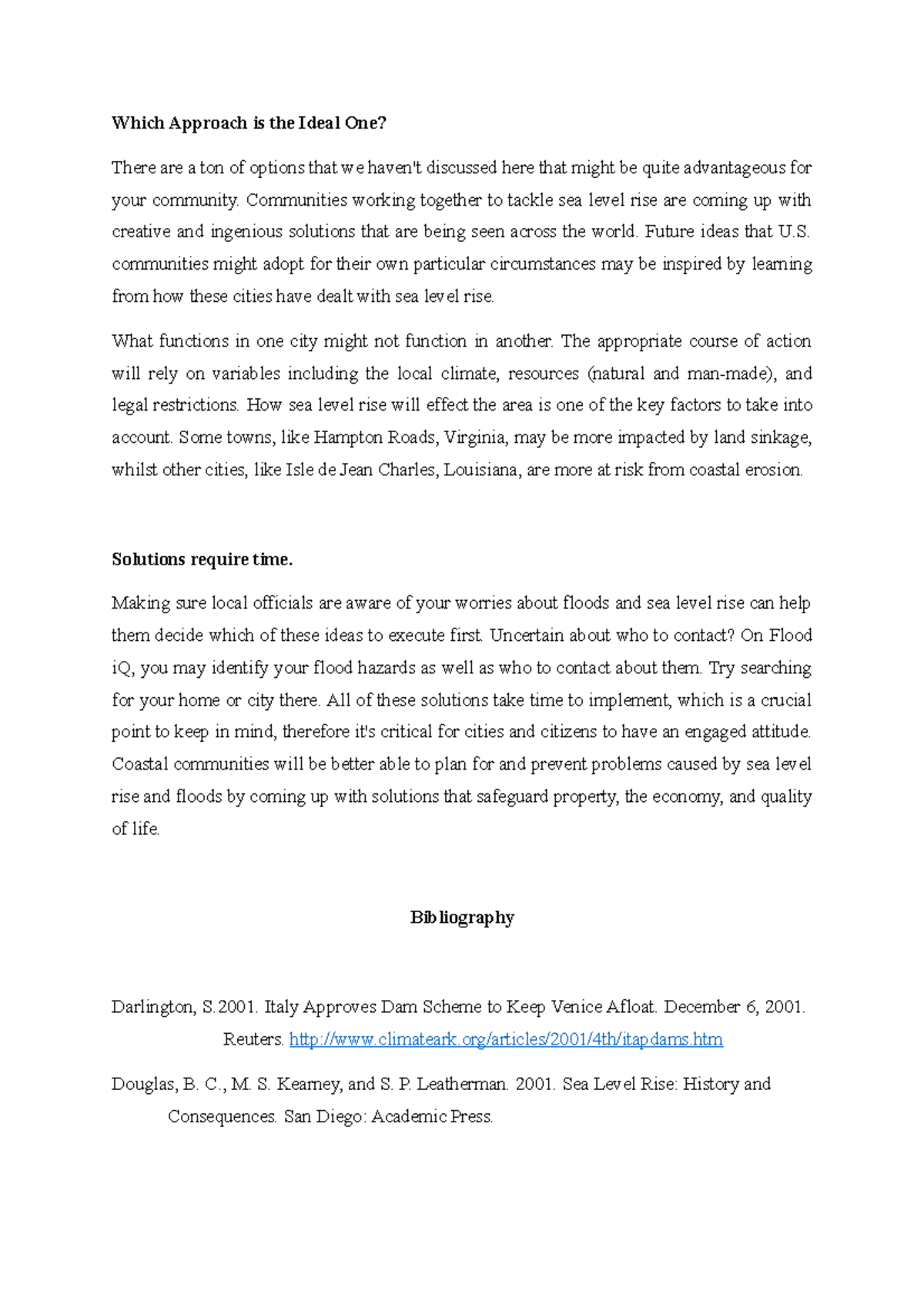 Doc 9 - example of paper. - Which Approach is the Ideal One? There are ...