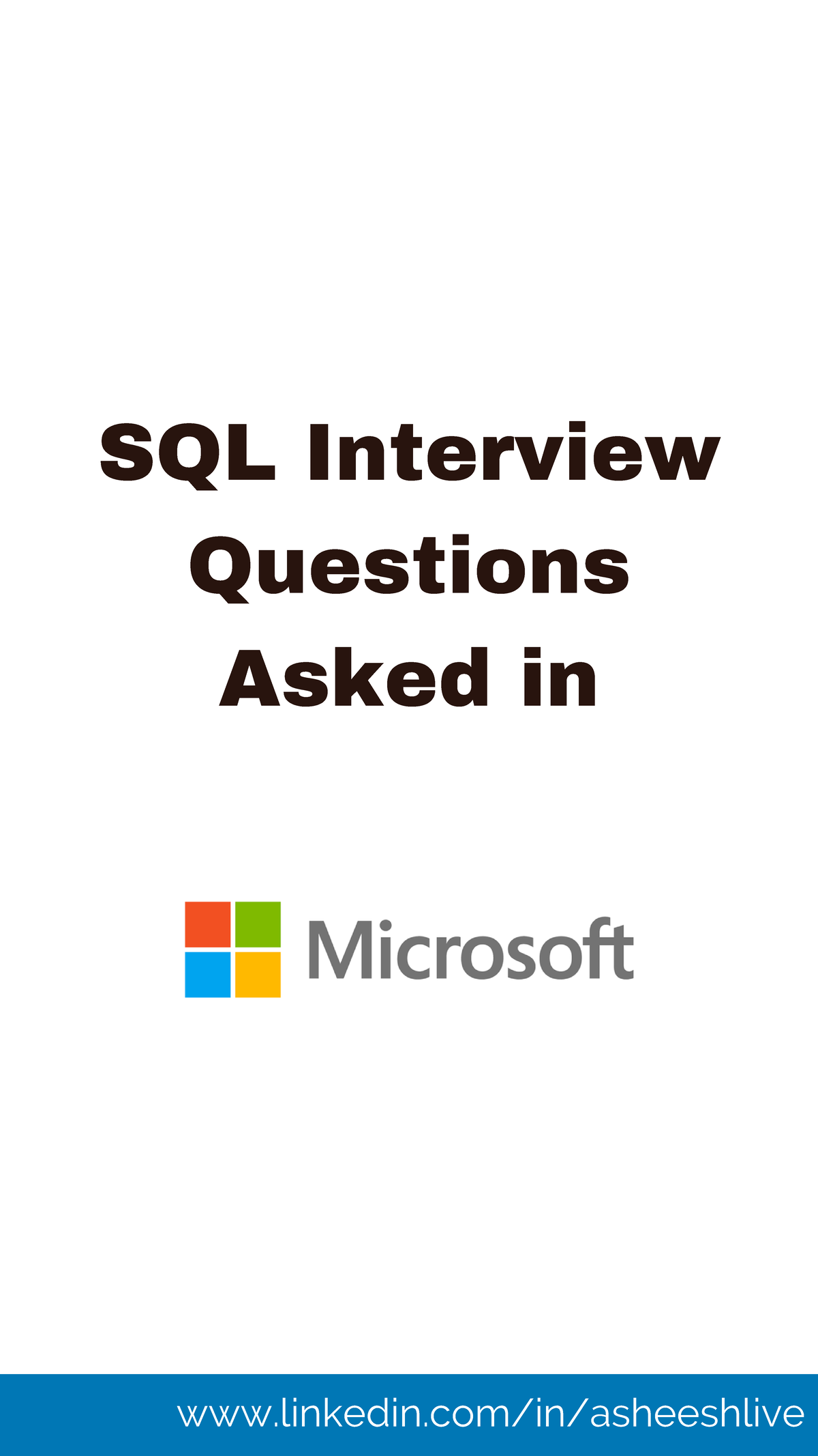 1706441542771 - SQL Interview Questions Asked in Question Q1. Let’s say ...