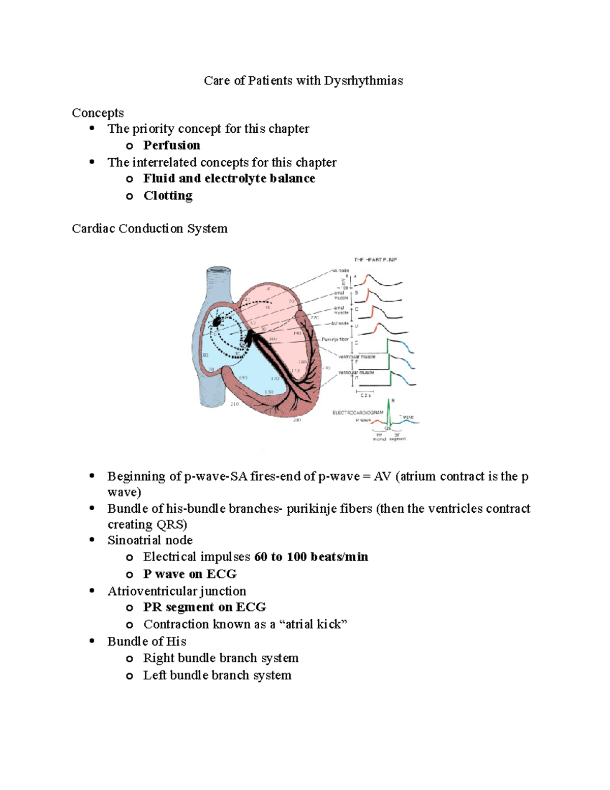 Care of Patients with Dysrhythmias - Care of Patients with Dysrhythmias ...