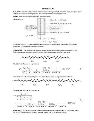 heat transfer homework