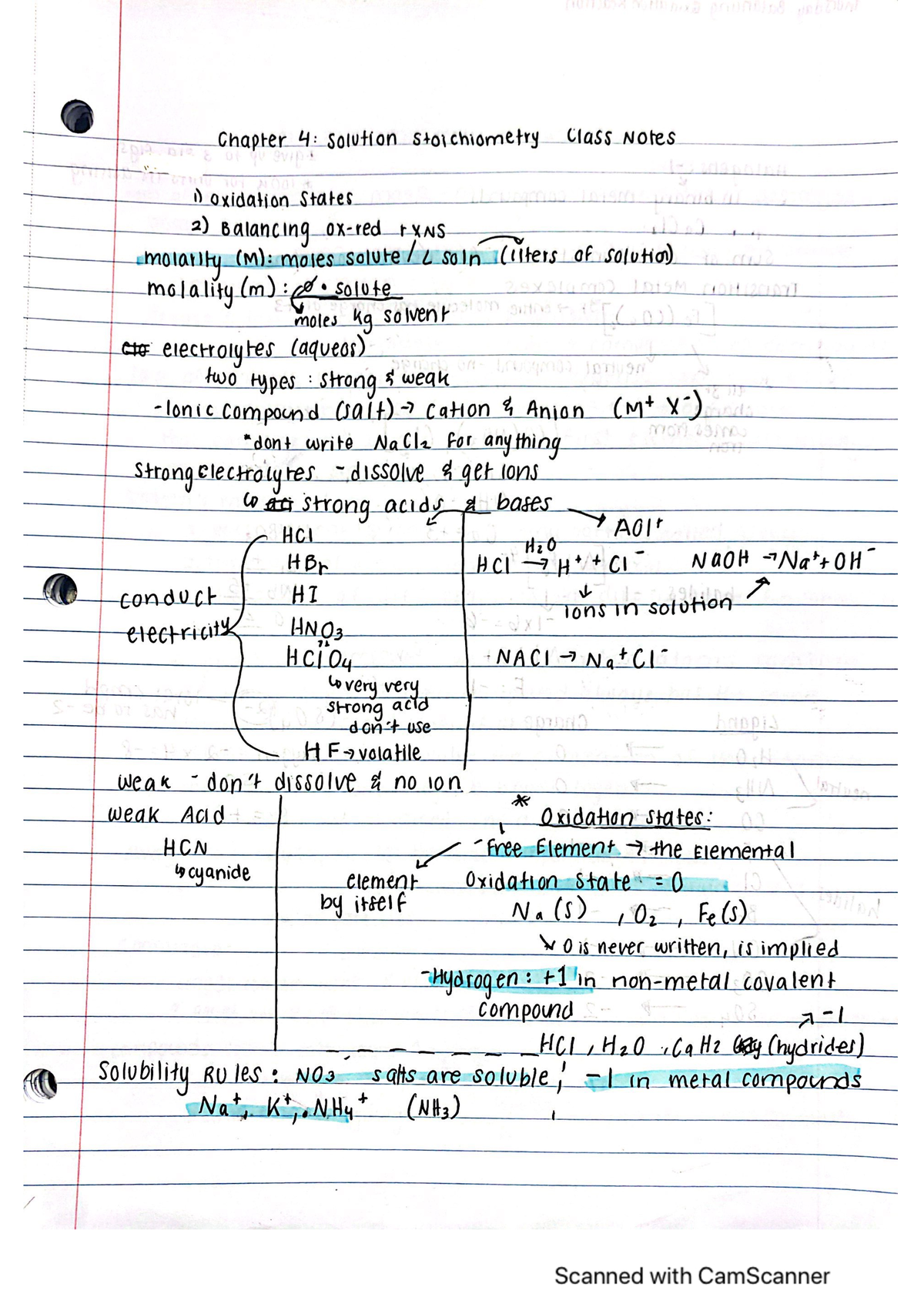 Chapter 2 Notes - CHEM 1305 - UHD - Studocu