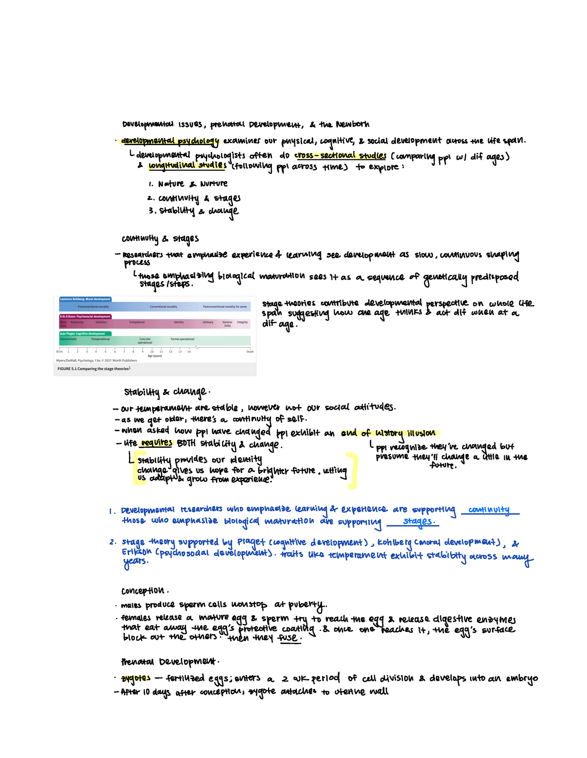 Ch. 5 - Psychology Chapter 5 Lecture + Book Notes And Includes Practice ...