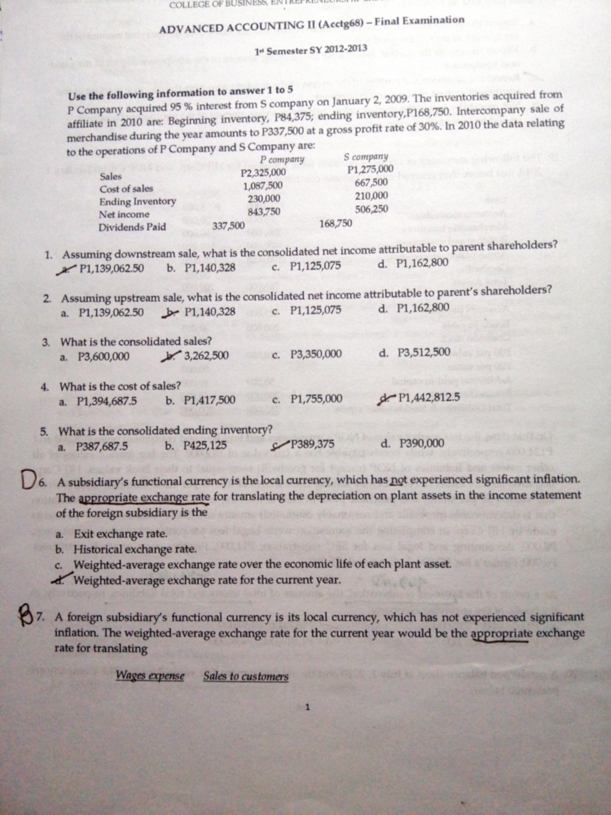 Advance Accounting Reviewer - Studocu