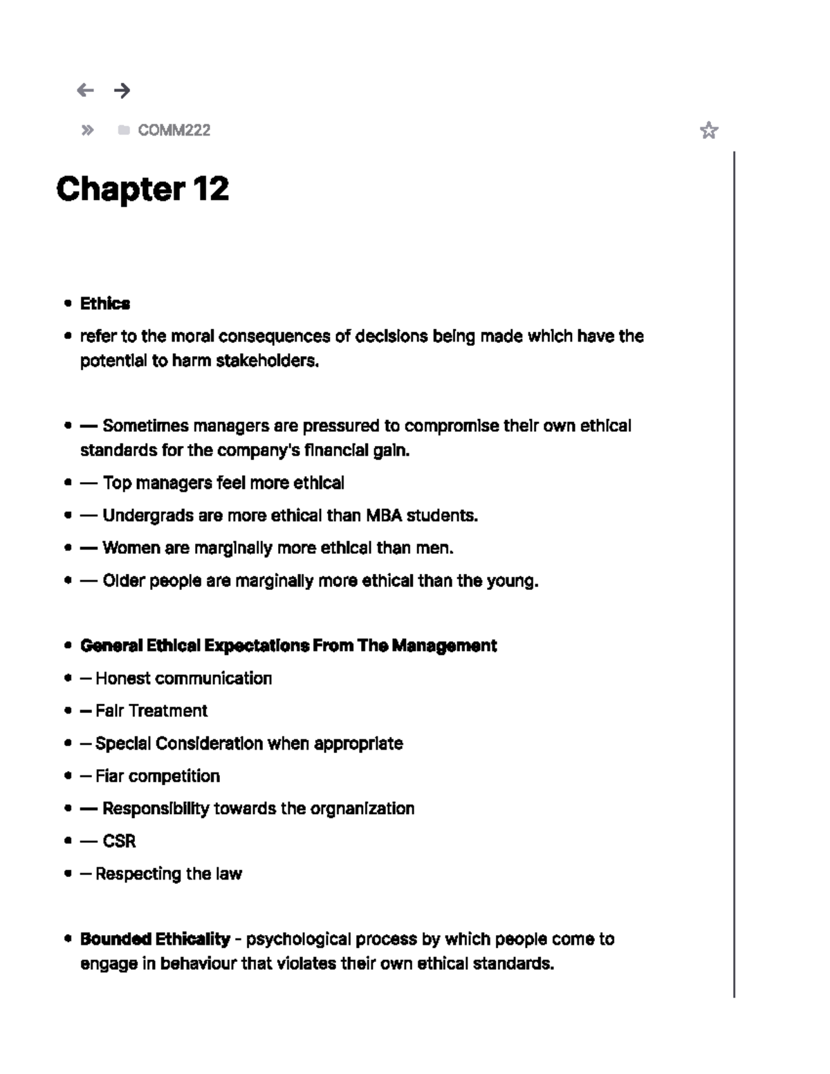 Chapter 12 - COMM222 - COMM222 - Studocu