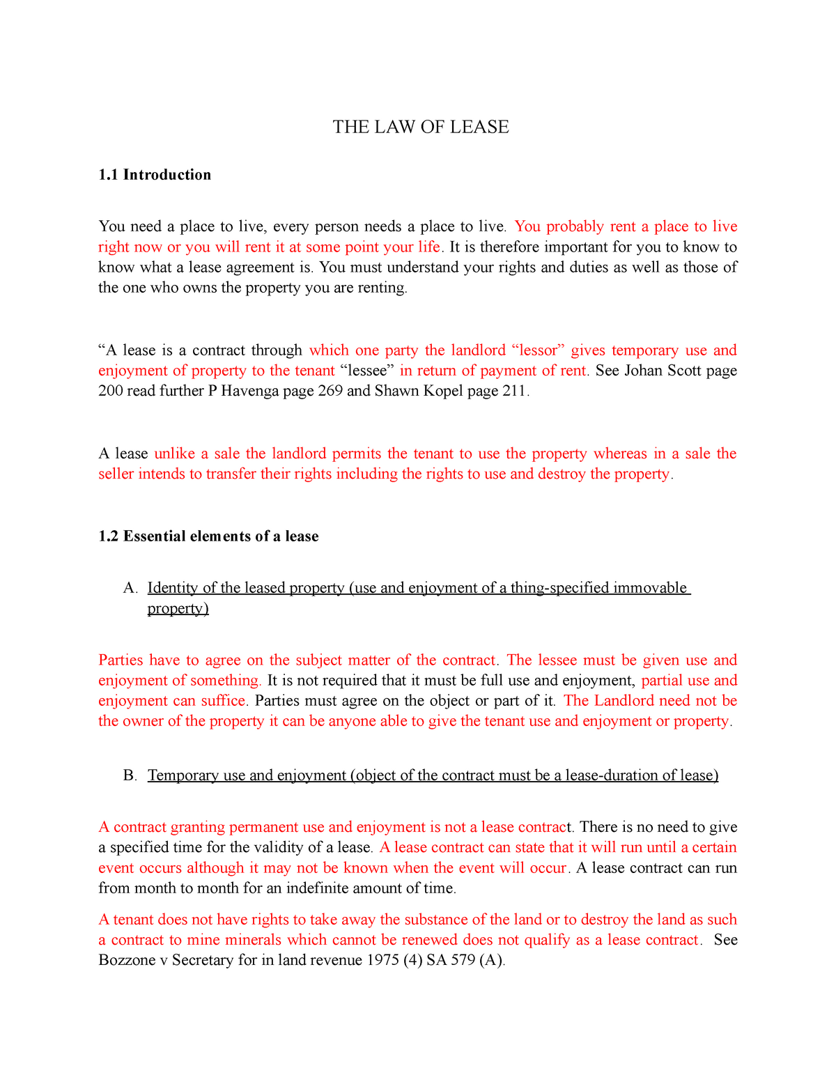 lease assignment practical law