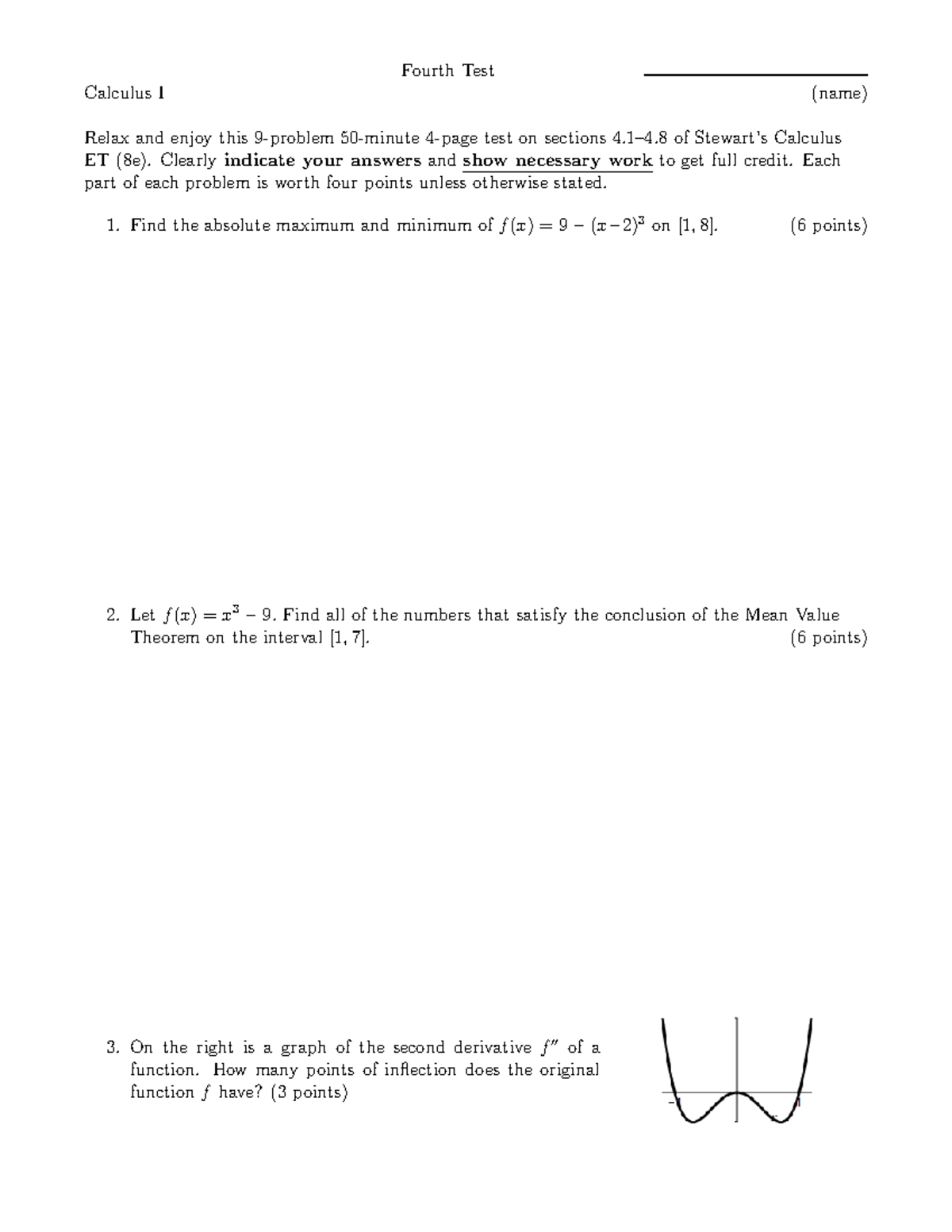 math-30-test-4-test-paper-math-251-fall-2019-fourth-test-calculus